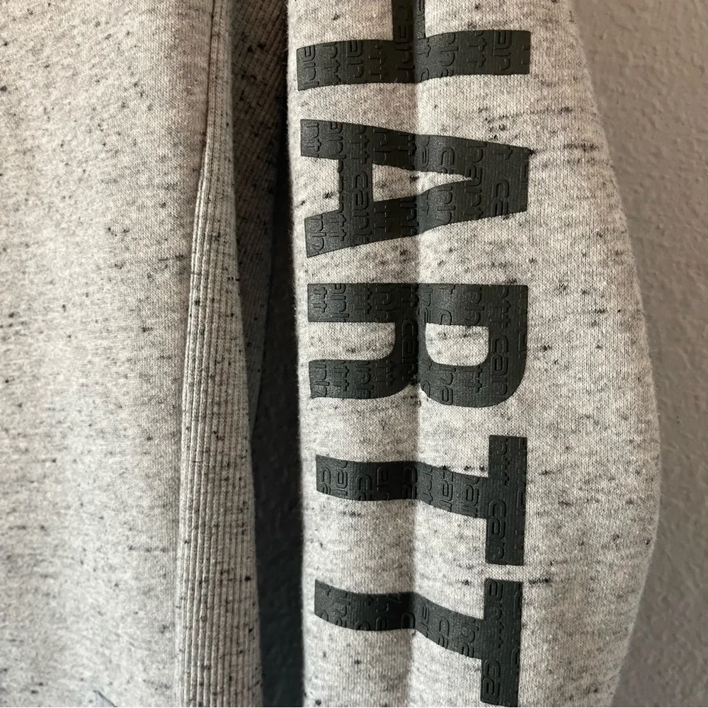 Carhartt Women's Gray Logo Sleeve Pullover Relaxed Fit Sweatshirt Size X-Small - Picture 7 of 9
